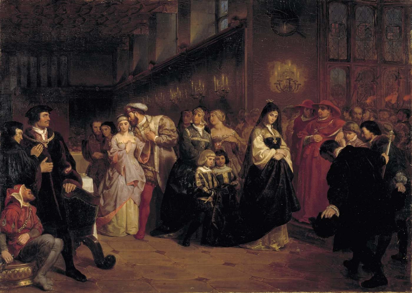 Il corteggiamento di Anna Bolena - Smithsonian American Art Museum
